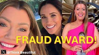 FRAUD AWARD! PROOF that Meghan Markle's friend Jamie Kern Lima PAID for a Gracie award!