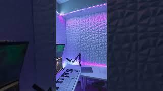 3D Wall Panels in my Streaming Set Up