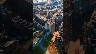 Orbit around Apartment Complex with DJI Mini 3 Pro #shorts