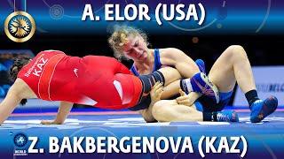 Amit Elor (USA) vs Zhamila Bakbergenova (KAZ) - Final // World Championships 2022 // 72kg