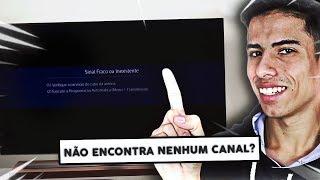 Sua TV não encontra os canais digitais? APRENDA RESOLVER!
