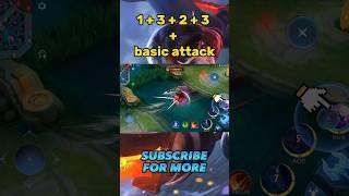 Karina Tutorial One Shot Combo  - Mobile Legends: bang bang