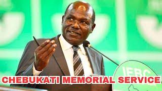 LIVE: Wafula Chebukati Memorial Service, Karen Citam!!