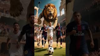 Ronaldo, Messi, Neymar & Mbappe Trapped in Ancient Rome! ️