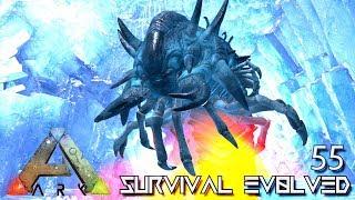 ARK: SURVIVAL EVOLVED - ALPHA ICEWORM QUEEN E55 !!! ( ARK EXTINCTION CORE MODDED )