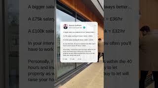 Investing in a property is like giving yourself a pay raise #ukpropertymarket #ukproperty