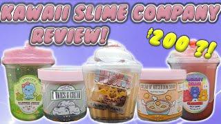 Kawaii Slime Company Review! (Over $200 Worth Of Slime + Halloween Themed Slimes)