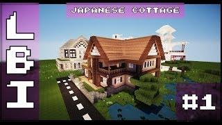 Minecraft improvisation - Let's Build It / Japanese cottage / #1 / timelapse