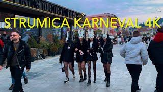 STRUMICA KARNEVAL 4K WALKING TOUR 2025 #strumica #karneval #2025