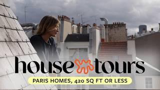 Inside Paris’ Most Stylish Tiny Apartments | Genius Ideas for 420 Sq Ft or Less