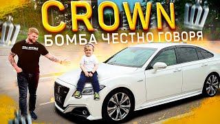 Авто из Японии  TOYOTA CROWN RS  Лучший седан бизнес класса ️