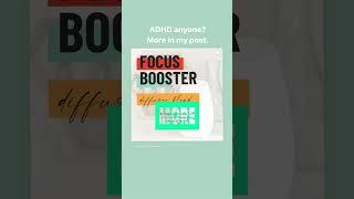 Focus Booster Diffuser Blend #essentialoilblends