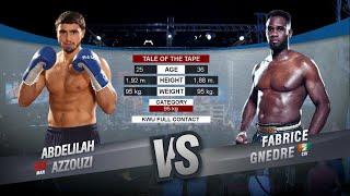 SENSHI 23: Fight 9 Abdelilah Azzouzi (Morocco) won over Fabrice Gnedre (Ivory Coast)