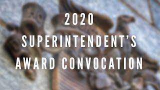 2020 Superintendents Awards Convocation