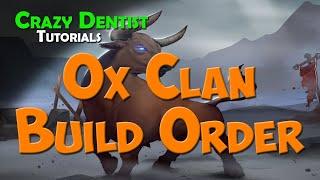 Ox Clan City Builder Build Order | Northgard