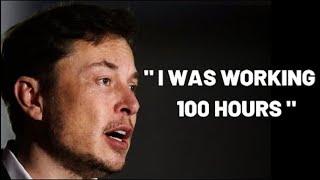 SCARY WORK ETHIC   Elon Musk Motivational Video