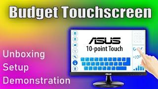 BUDGET TOUCHSCREEN | ASUS VT229H | Unboxing, Setup, & Demonstration | LINK PROVIDED