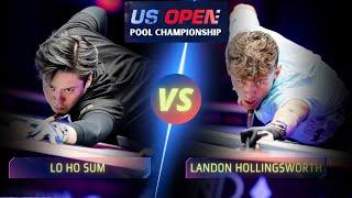 LO HO SUM VS LANDON HOLLINGSWORTH | 2024 US OPEN POOL CHAMPIONSHIP #billiards #9ballpool