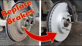 How to replace front brake pads and discs - Vauxhall / Opel Astra J Insignia (COMPLETE GUIDE)