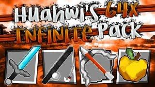 MINECRAFT PVP TEXTURE PACK - HUAHWI'S INFINITE 64X UHC/MCSG FPS++