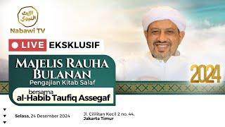 LIVE Rauha & Burdah bersama Habib Taufiq Assegaf, Cililitan 2024 | Nabawi TV