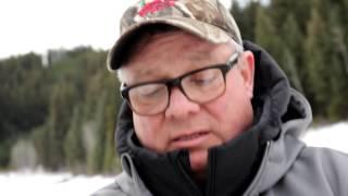 Ice Fishing!! Ice fishing and bush grilling Rainbow Trout