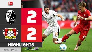Freiburg Hands Bayern the Title! SC FREIBURG - BAYER 04 LEVERKUSEN | HL | MD 32 – Bundesliga 2024/25