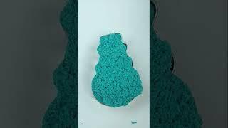 ️Kinetic Sand Shape Cutting ASMR SandTastic - #shorts #asmr #kineticsand  #christmas #kineticsand