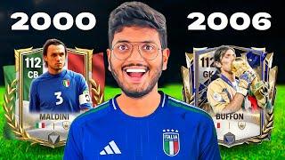 I Made Highest Rated Italy Squad in FC MOBILE!