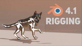 Rigging Animal in Blender 4.1 Tutorial for Beginners (in Hindi)