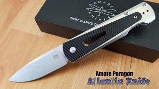 AMARE PARAGON A-JOINT BOHLER N690 G10 FOLDING POCKET KNIFE 201810