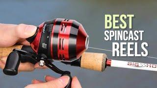 Top 10 Spincast Reels for 2022 - Bass Fishing with an Easy Fishing Reel.