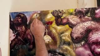 Alexander Kanevsky Live Painting Moments: "The Turtle"