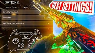 the NEW "BEST" WARZONE SETTINGS for CONSOLE & PC in SEASON 4!  (SENSITIVITY, GRAPHCIS, DEADZONE)