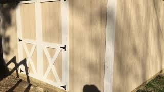 Wood shed assembly - call 240-764-6143 in potomac MD - Wood shed builders