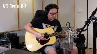 Neumann U87 vs United Studio Technologies UT Twin 87 on Acoustic Guitar (No Talking)