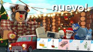 NUEVA ACTUALIZACIÓN DE NAVIDAD EN BLOXBURG! (Minijuegos, Mercado Navideño y Más!)