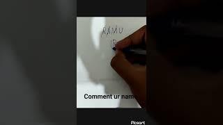 Logo name #RAMU #SHORTS #VIRAL please subscribe and comment ur name ️️