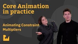 Animating Constraint Multipliers -  Core Animation with Swift 4.2, Xcode 10, iOS 12