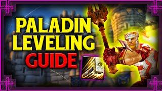 ULTIMATE Fresh Classic Paladin Leveling Guide - Talents, Rotation & Weapon Progression