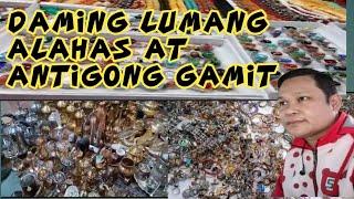 MGA ANTIQUES AT MGA LUMANG ALAHAS MURA LANG DITO SA UKAY UKAY...Antiques collector