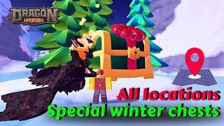 With this route you will EASILY find all Special winter chests | Winter Event Dragon Adventures