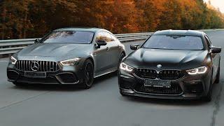 BMW M8 GC vs Mercedes-AMG GT63s. Дзюдоисты-тяжеловесы