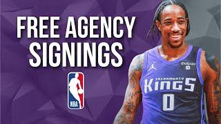 All Official Free Agency Signings 2024-25 - Western Conference