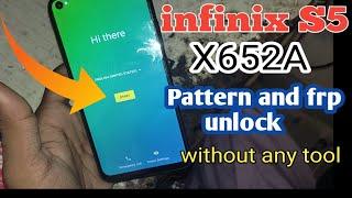 infinix S5 [X652A] frp bypass Google account bypass without PC