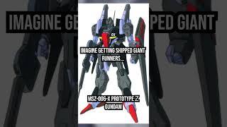 MSZ 006 X Prototype Ζ Gundam #gundam #anime #mobilesuit #mech #mechanime #gundaminfo #zetagundam #uc