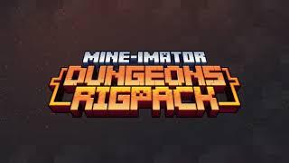 Mine-Imator: Dungeons Rigpack, work in progress