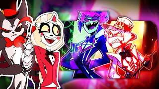 HAZBIN HOTEL REACT TO HELL'S GREATEST DAD // Alastor vs Lucifer // Reaction