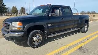 2005 Gmc 3500 dually one owner 4x4 6.6lt