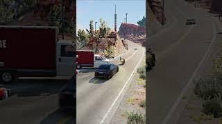Realistic Highway Car Crashes #106